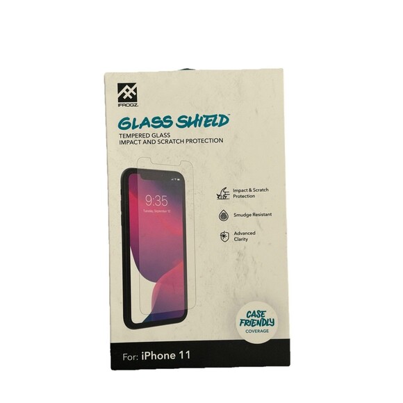 ZAGG iFrogz Glass Shield Tempered Glass Screen Protector For Apple iPhone 11 - Picture 1 of 2